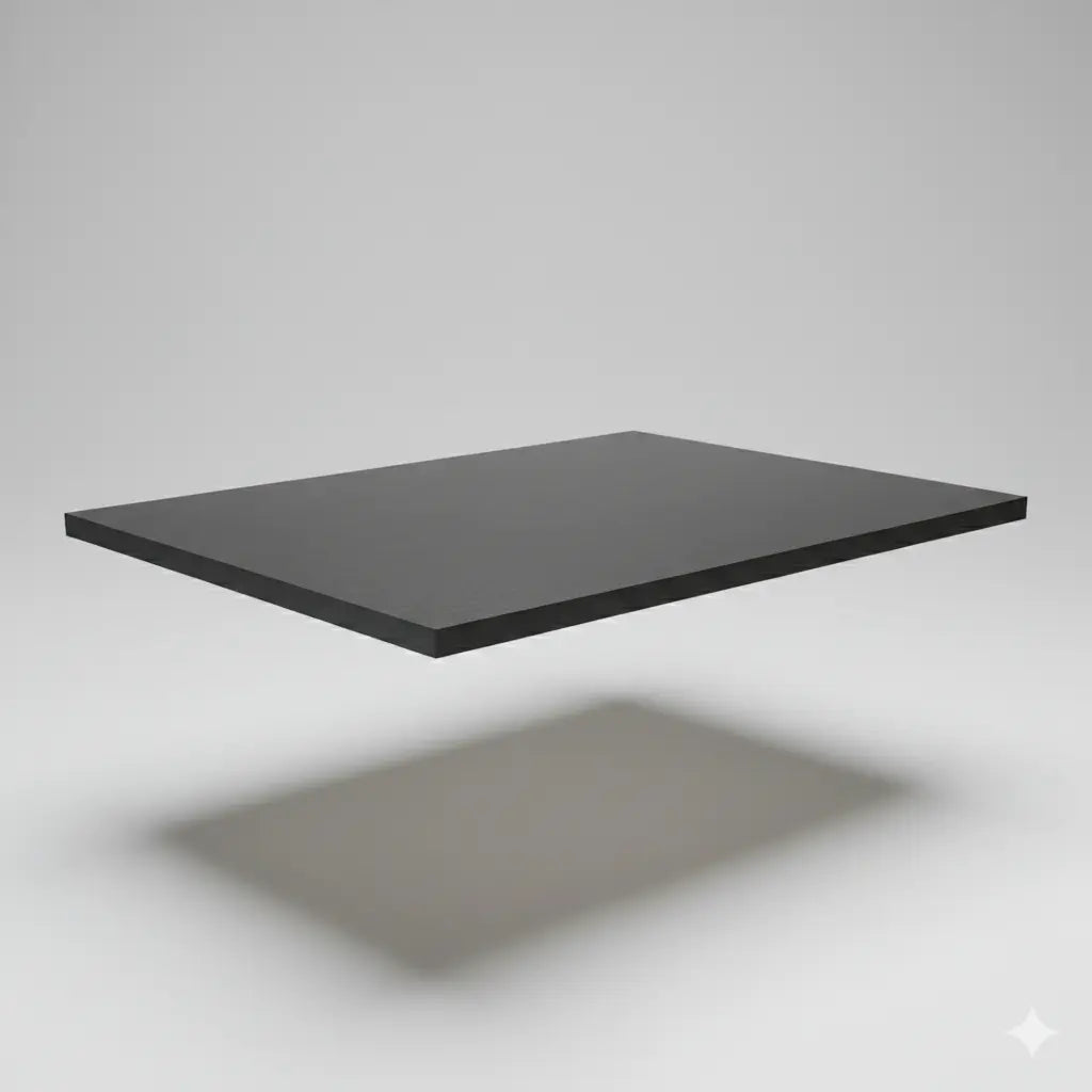 Table Top | Premium Engineered Wood | Black Fittrock Ergonomics LLP