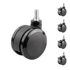 Lockable Caster Wheels for Standing Desk & Furniture | FITTROCK