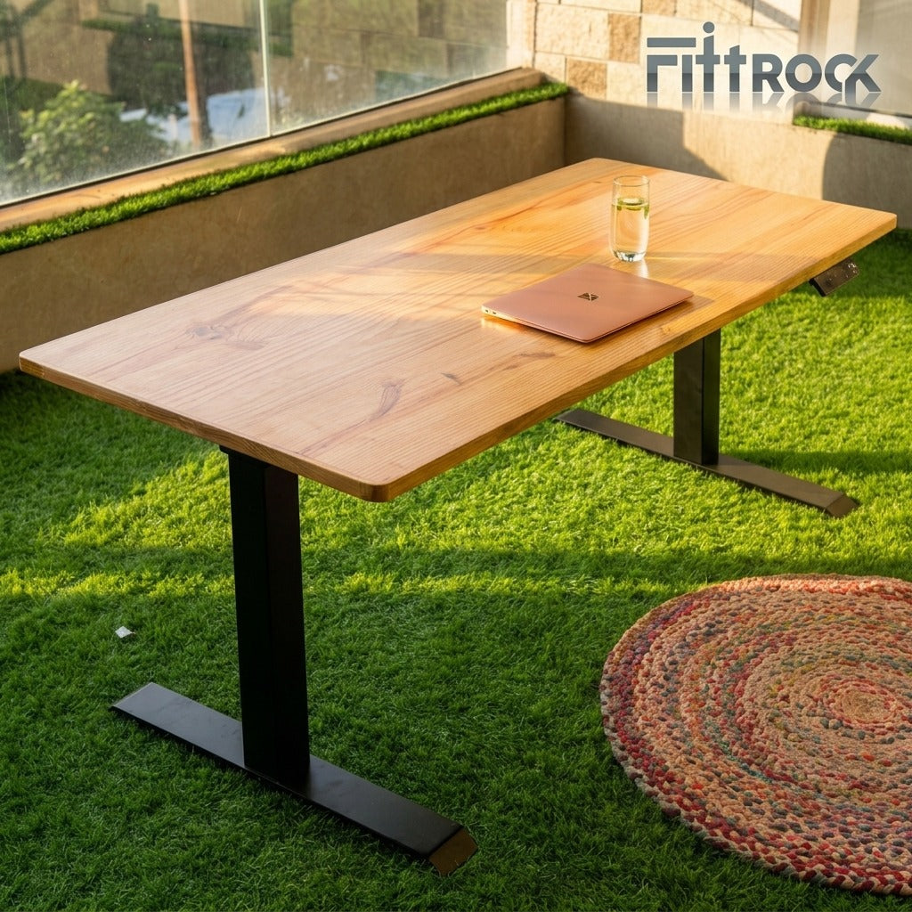 Yogeek - Sit to Stand Adjustable Desk